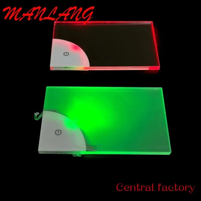 

Custom 2023 hot sales Volume supply superior quality printing plastic transparent led business card