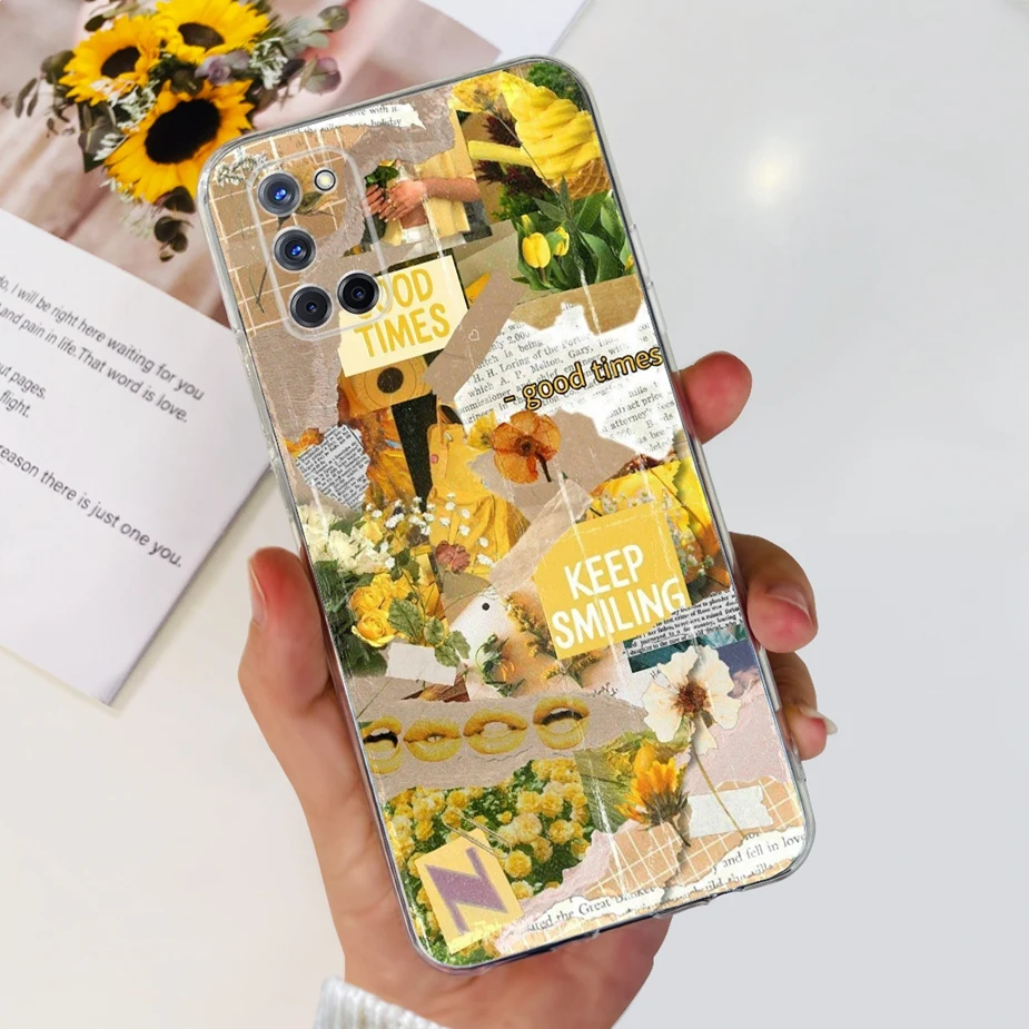 Cute Fashion Painted Clear Silicone Phone Case - Soft Protective Cover
