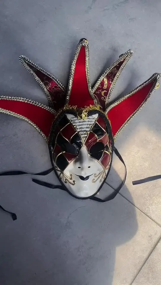 大人のためのハロウィーンのマスク,装飾的なヴィンテージのベネチアン