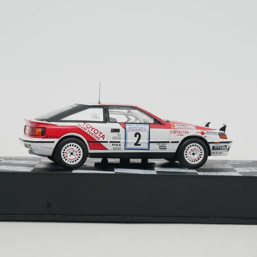 Diecast Ixo 1:43 Scale Toyota Celica GT-4 WRC 1990 Carari Racing