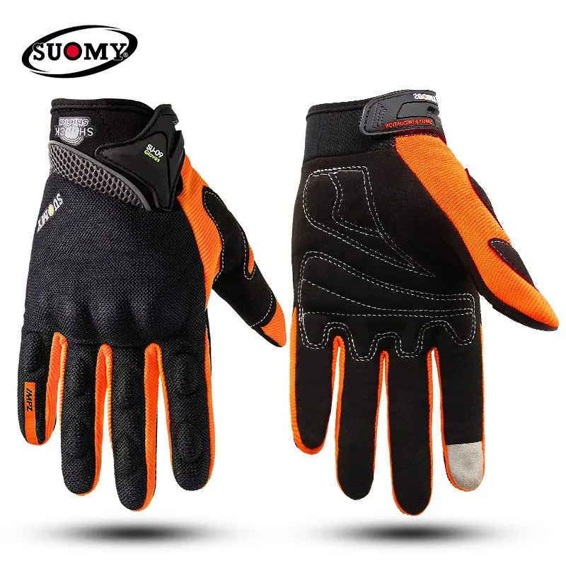 SUOMY 오토바이 장갑 레이싱 여름 전체 손가락 보호 guantes moto Motocross luva motociclista For Yamaha BMW SUOMY 오토바이 장갑 레이싱 여름 전체 손가락 보호 guantes moto Motocross luva motociclista For Yamaha BMW