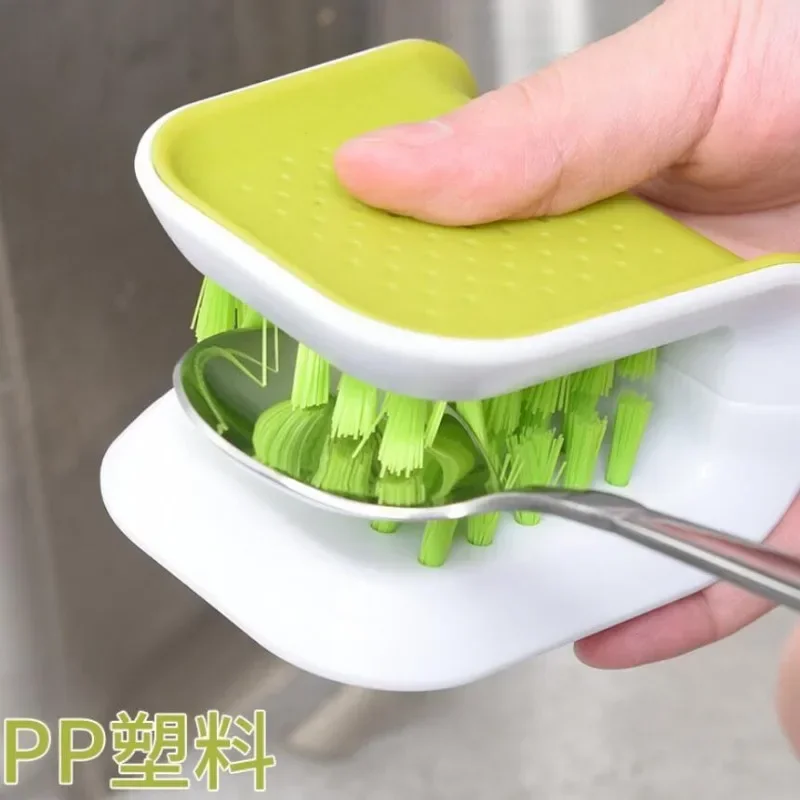 Double Sided Kitchen Cleaning Soft Brush 1 Double Sided Kitchen Cleaning Soft Brush 1