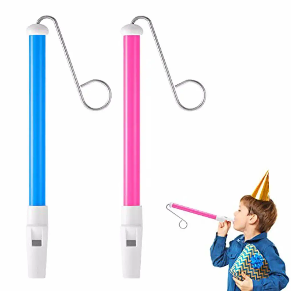 

2 Pieces Kids Slide Whistles Portable Sliding Sound Toys Game Supplies