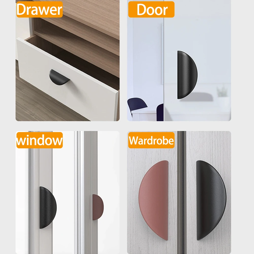 Wardrobe Door Pulls Self Adhered Furniture Drawer Knob Handle Home Bathroom Kitchen Window Long Cabinet Closet Knob furniture handles kitchen door handles ball lever knob