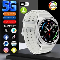 Watch 7 Ultra Smart Watch Men Video Call Smartwatch 4G/5G Sim Card GPS WIFI Rotary Camera Global Calling Google Map For Samsung 1