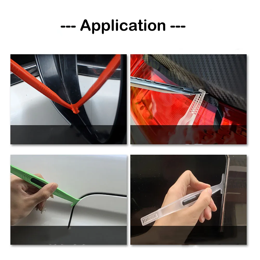 TOFAR Wrap Stick Magnet Micro Rakel mit Wrap Slip Cut Clipper Design Auto Film Rand Ecke Tuck Schaber Fenster Tönung Werkzeug – Detail 2