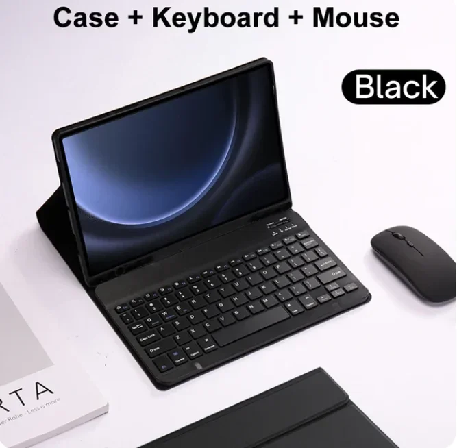 Versatile Shell for 8.7 Inch Tablet with Detachable Keyboard Cover