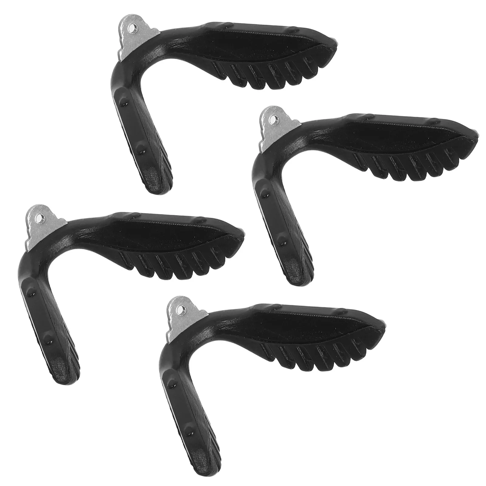 4Pcs 통합형 안경용 코 패드, 사이클링 고글용, 초소프트 방풍 미끄럼 방지 코..