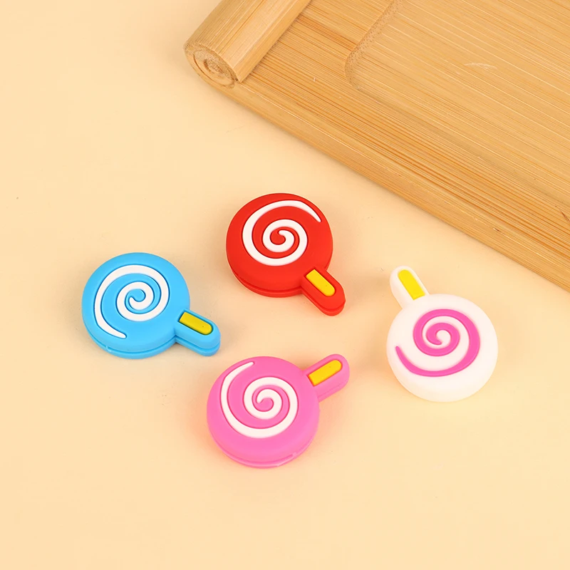 Cartoon Lolly Shape Silicone Tennis Racket Shock Absorbers