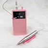Nail Supplies for Professionals Silver Slim Brushless Handpiece Strong Power Rechargeable Nail Drill Machine Nail Efile 1