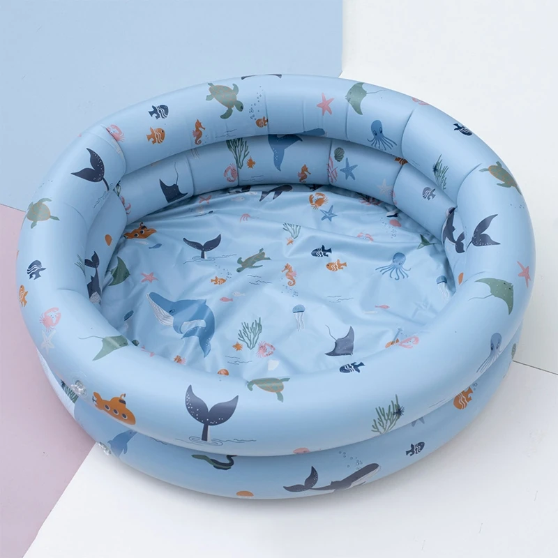 80cm Inflatable Pool Baby Swimming Pool Baby BathTub Kids Portable Outdoor Children Basin Bathtub Newborns Swimming