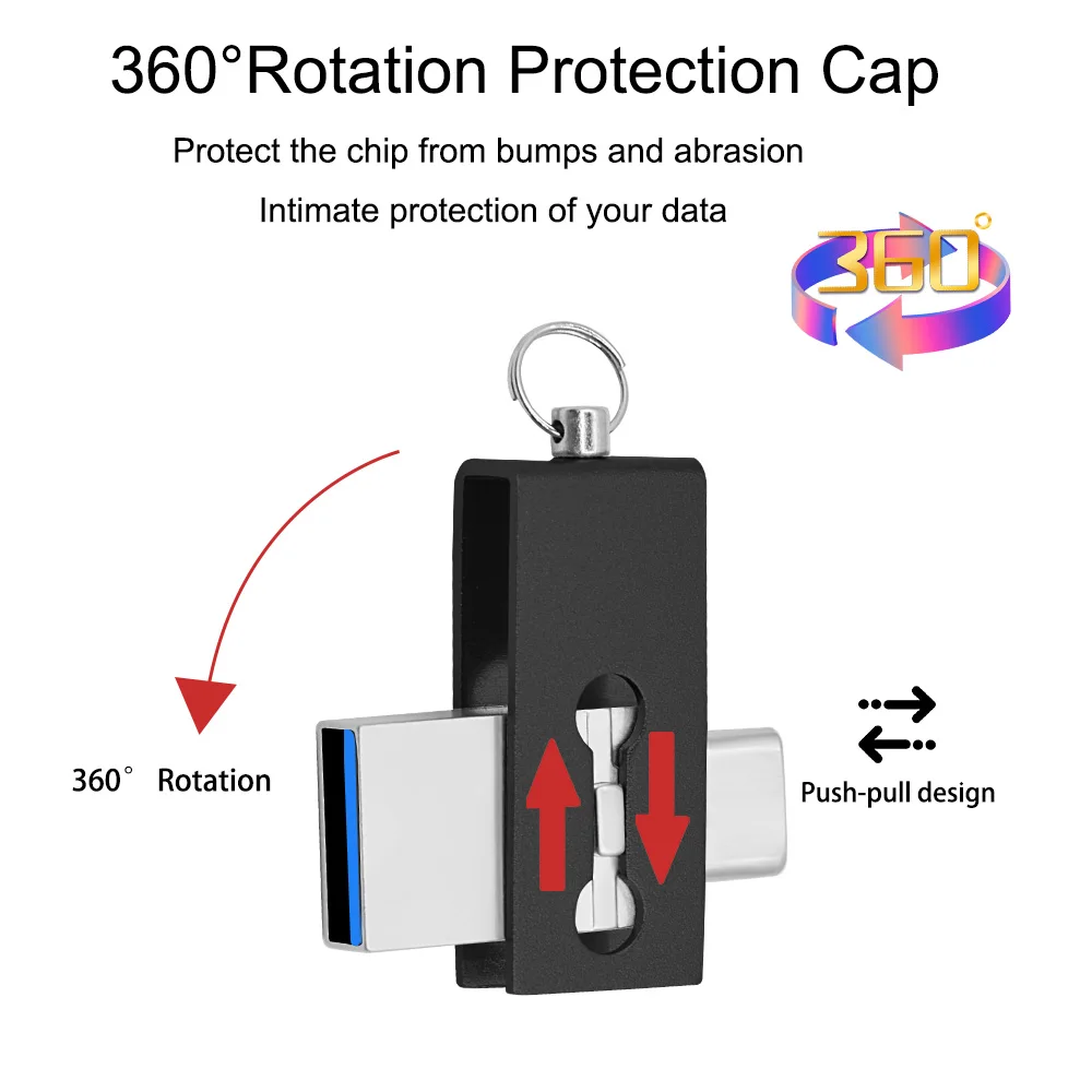 U ũ CŸ ̽, Ʈ ǻ ȣ ӱ, ޴ USB ޸  ̺ Ÿ, 2  1, 128GB, 64GB, USB3.0
