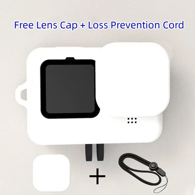 TELESIN Soft Silicone Protective Camera Case Cover