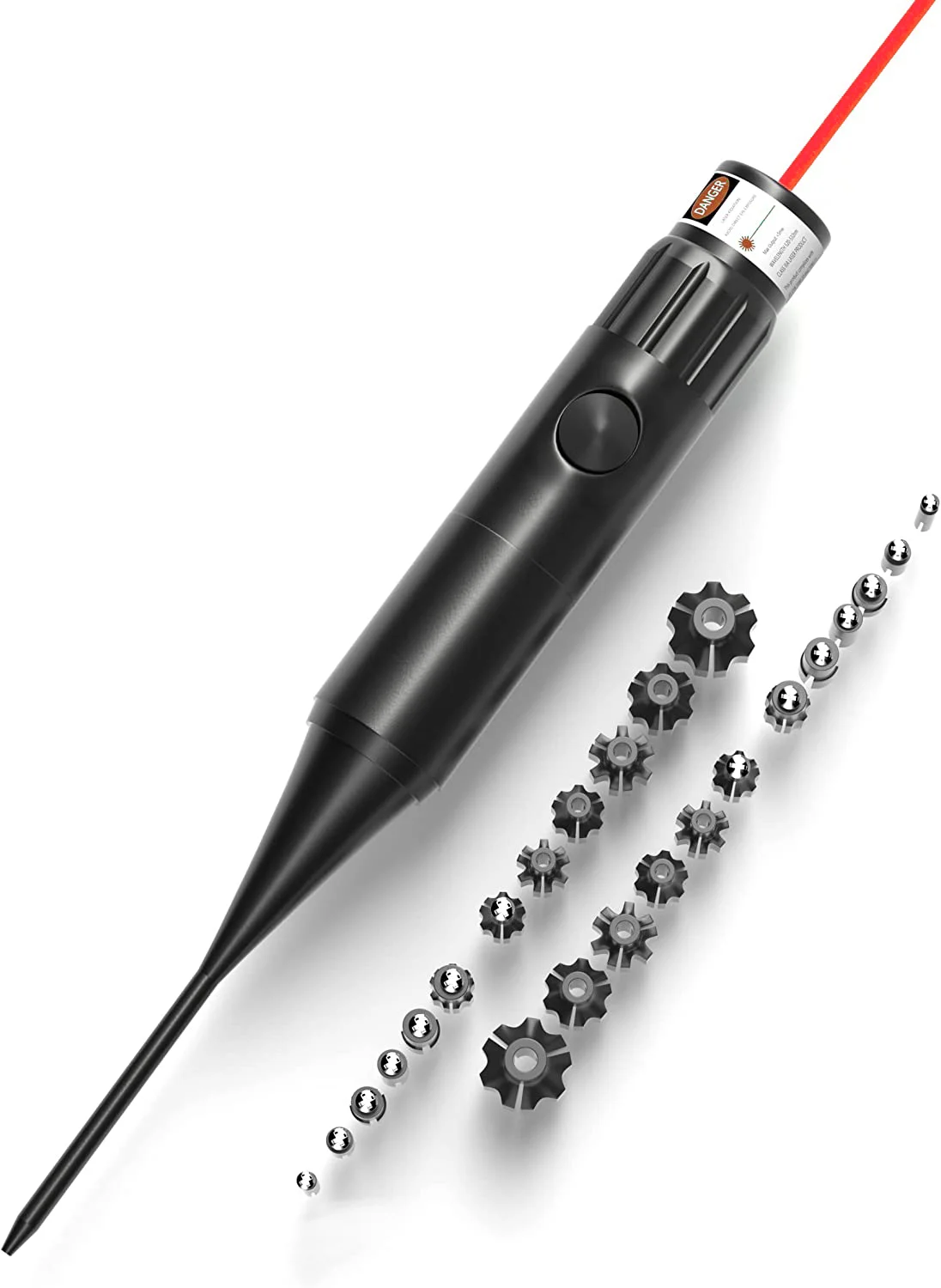 Rifle Laser Bore Sight Scope Laser Boresighter Caliber .22 to .78 Laser Collimador