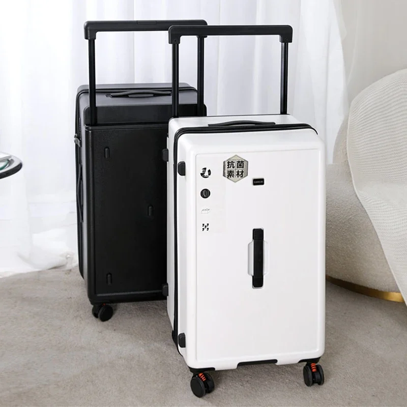Travel Luggage Large Capacity Wide Pull Rod Suitcase Female Student Thickened Password Travel Male 26 Inch Universal Wheel Trunk Package Case travel luggage