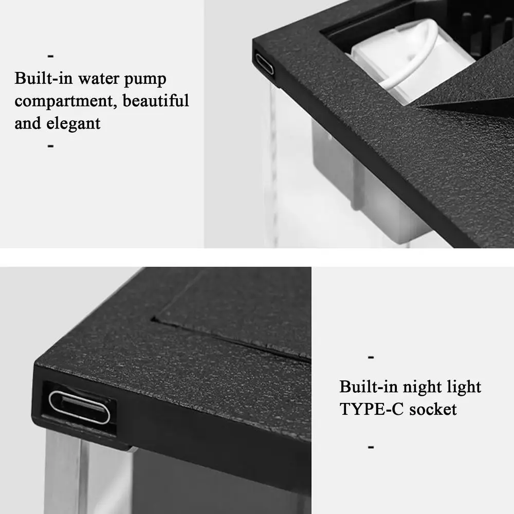 Night view with built-in lights (optional)