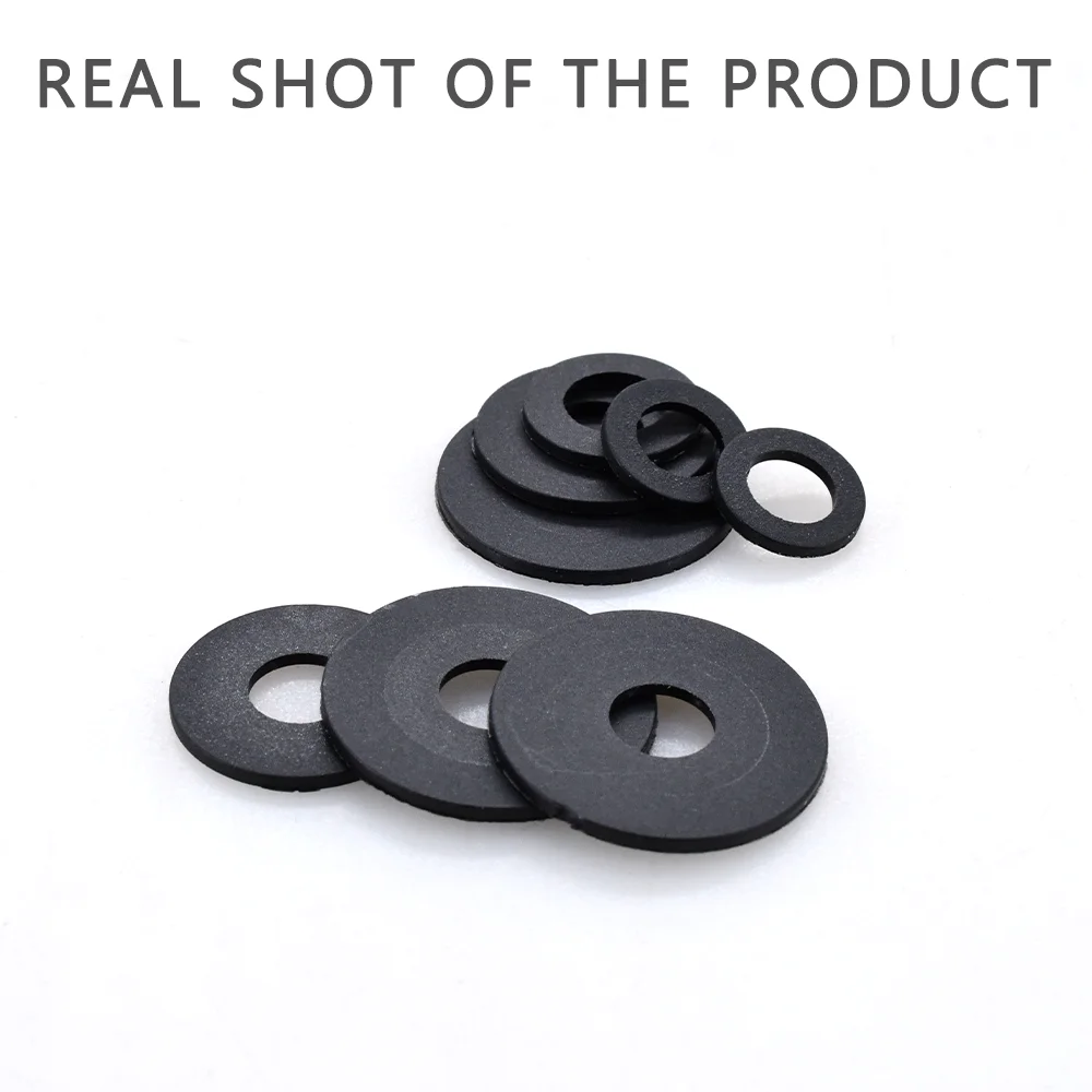 Plastic Washers Nylon Washer Flat Gasket Plastic Sealing Hard Washers M2 M2.5 M3 M4 M5 M6 M8 M10 M12 M14 M16 M18 M20 M22 M24