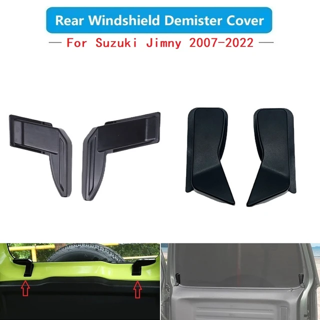 2pcs Rear Windshield Heating Wire Protection Cover Black Abs For Suzuki  Jimny Sierra Jb64 Jb74 2018-2021 Demister Cover - Interior Mouldings -  AliExpress