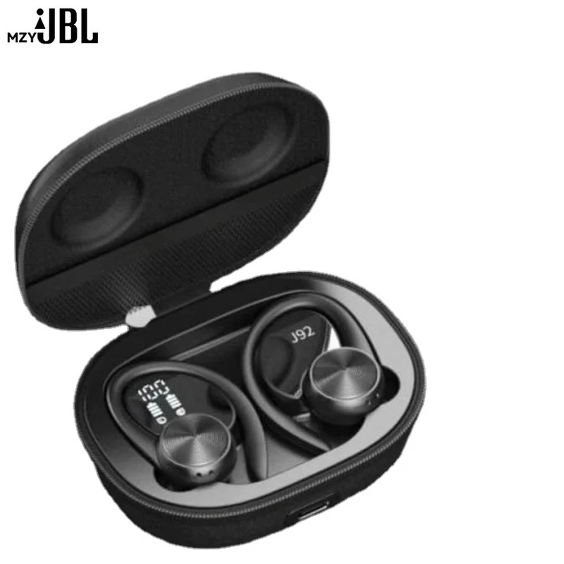 

Беспроводная Bluetooth-гарнитура mzyJBL, IPX5 водонепроницаемые наушники-вкладыши, спортивные Hi-Fi стерео наушники-вкладыши, наушники с крючками