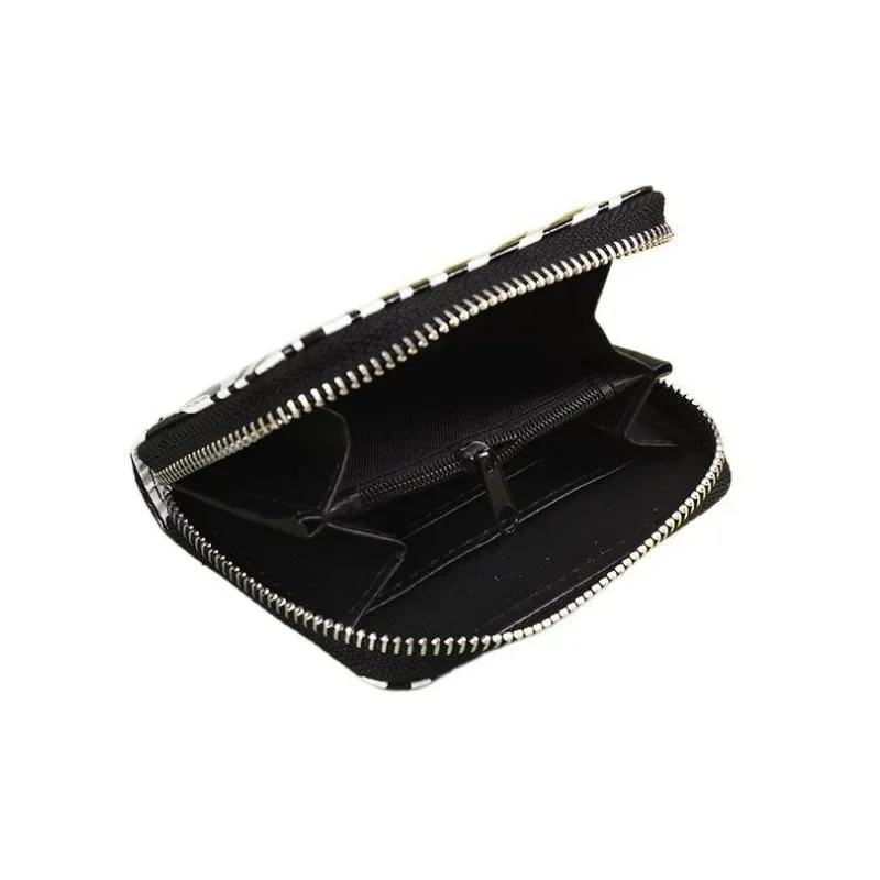 Zebra Print Purse Wallet for Women Leather Short Wallet Fashion Cute Credit Card Coin Purses Money Pouch Mini Wallets 4