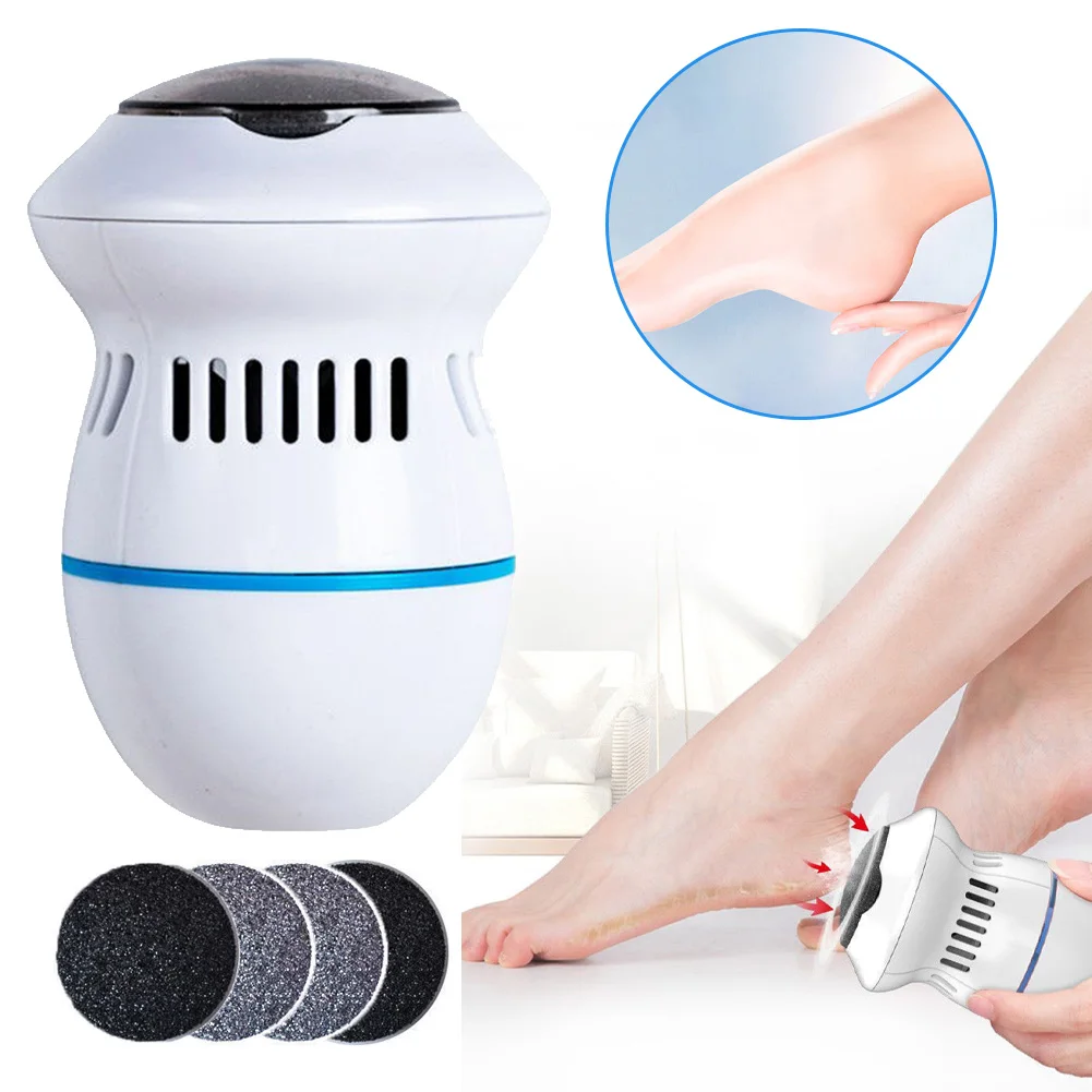 

Electric Foot File Grinder Dead Skin Callus Remover for Foot Pedicure Tools Feet Care for Hard Cracked Foot Files Clean Tools