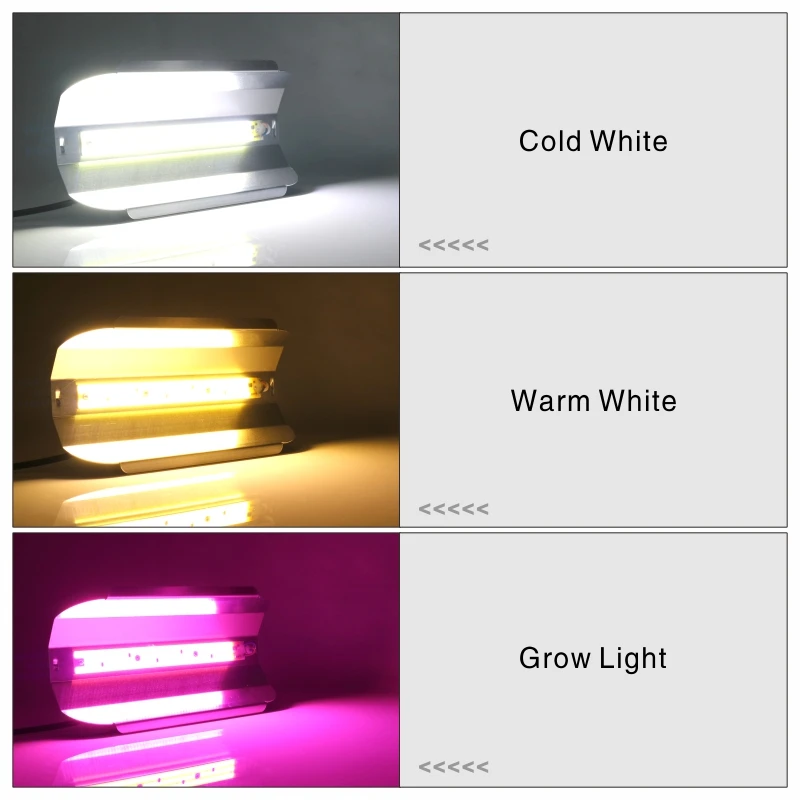 LED Chip 30W 50W 80W COB for Flood Light 220V Cold/Warm White Full Spectrum Grow