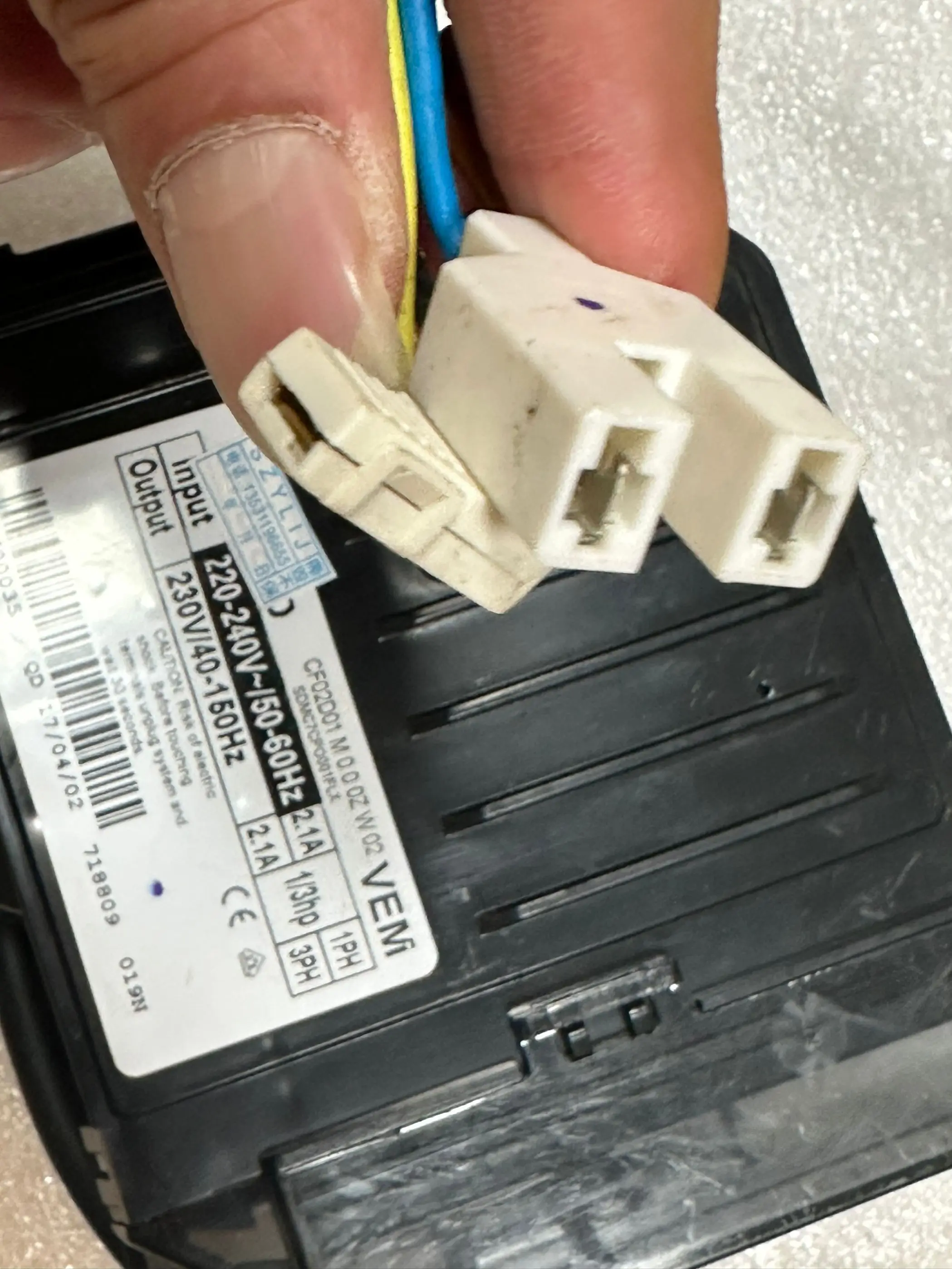 제어 보드 CF02D01 M0.00ZW02 VEM 2.1A 회로 PCB 193525231