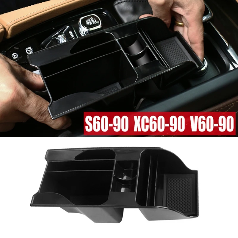 New-Car Central Control Storage Box Bracciolo Box Organizer Per Volvo S90 Xc60 Xc90 S60 V60 V90 2018 2019