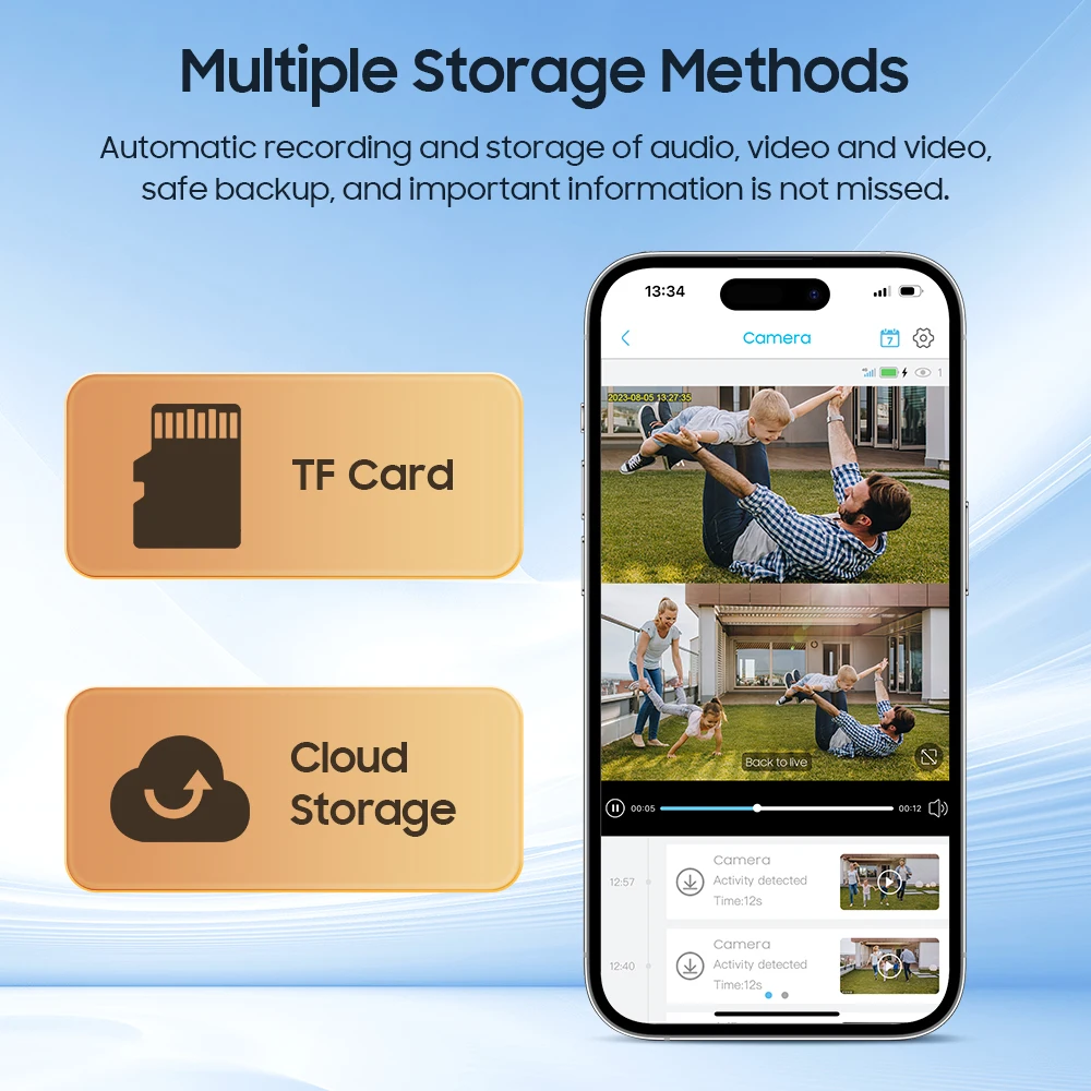 كاميرا INQMEGA 4K 8MP للمراقبة بالطاقة الشمسية خار...