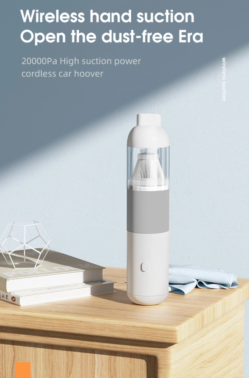 Acheter Xiaomi – aspirateur de voiture sans fil Portable, Mini aspirateur à  main Rechargeable, grande aspiration 20000PA, séparation sèche et humide  pour la maison