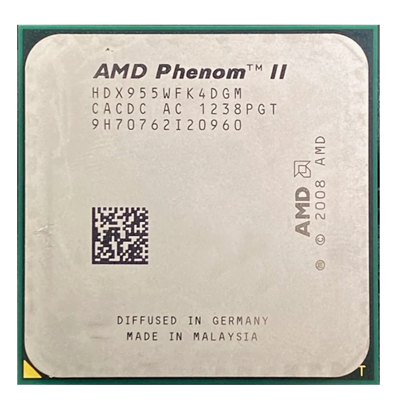 AMD Phenom II X4 955 Processeur, processeur Quad CORE 3.2Ghz, prise 6M, am3 938 broches, 125WAMD Phenom II X4 955 Processeur, processeur Quad CORE 3.2Ghz, prise 6M, am3 938 broches, 125W core processor