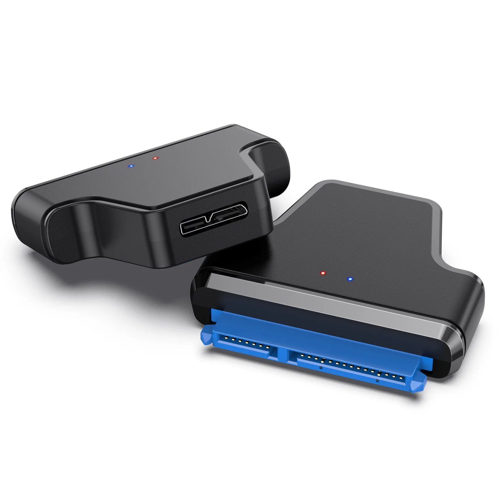 Duttek Adaptador De Carga De Datos USB Micro B A USB A – 10 Gbps USB A