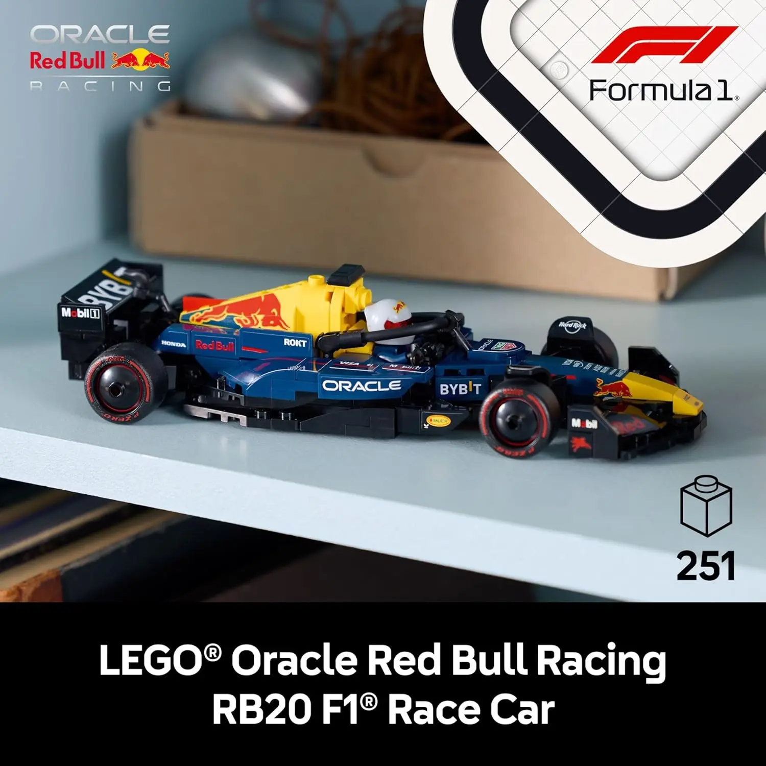 Lego Max Verstappen In Stock] LEGO® Speed Champions Oracle Red