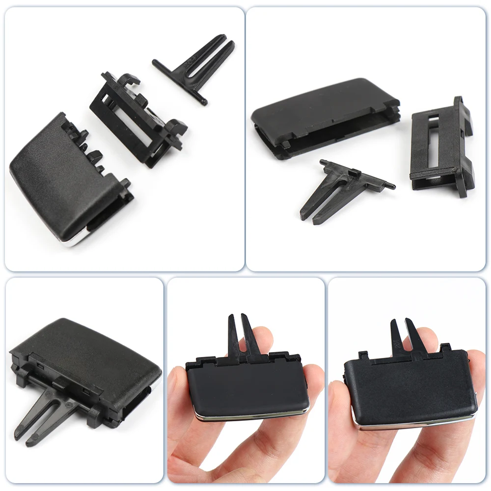 AC Griglia di Sfiato Clip di Cursore Auto Anteriore Aria Condizionata Per Mercedes W204 X204 Per Benz C GLK Classe C180 C200 GLK300 2007-2015 - Image 6