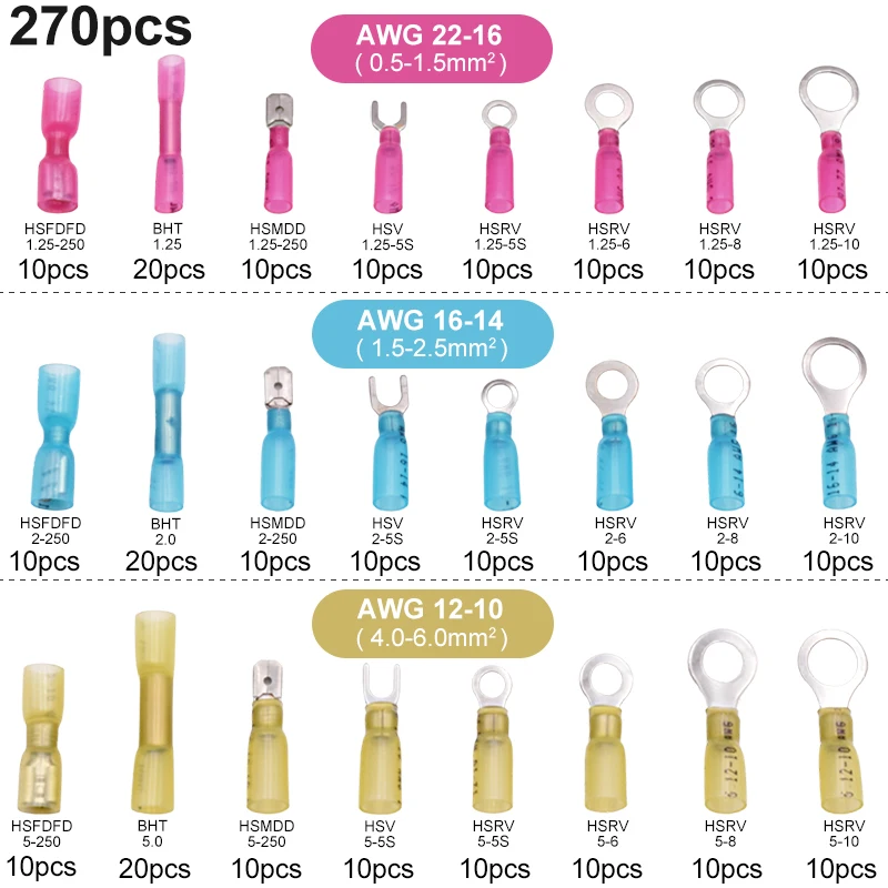 eletrico crimp mangas anel de emenda garfo 03