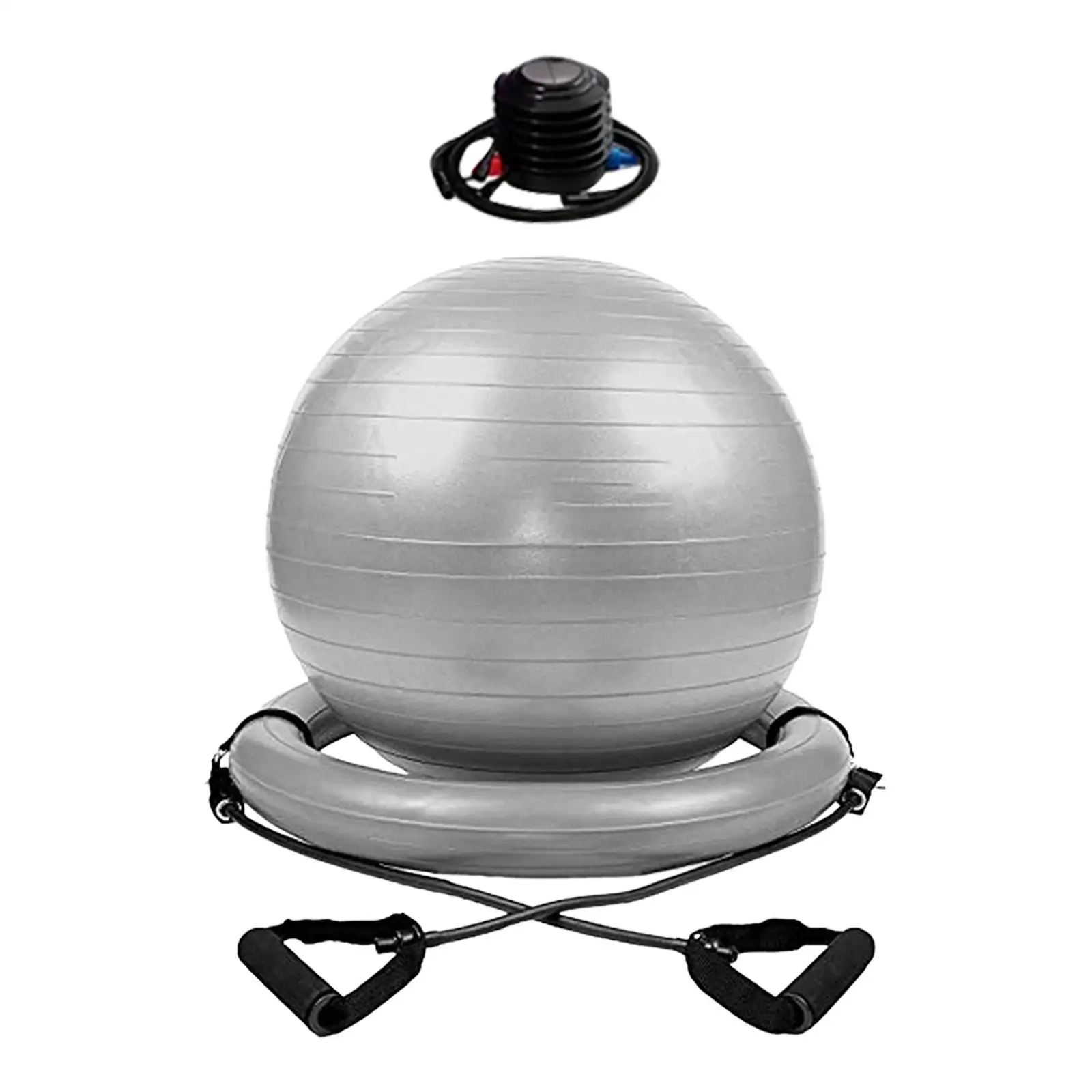 Yoga Ball Chair Kit PVC Fitness Ball for Yoga Enthusiast Practical Indoor