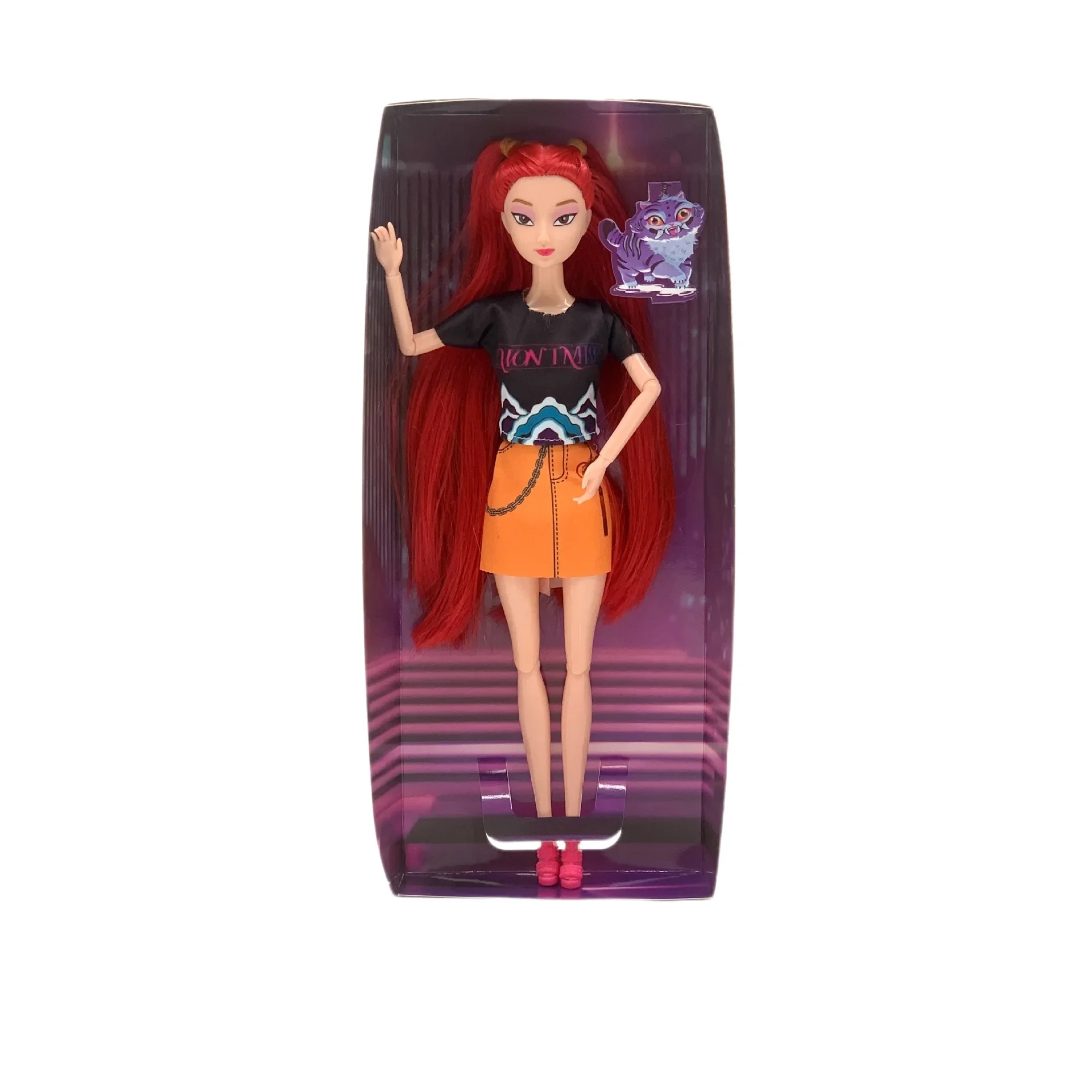 KPop Demon Hunters Bambino T-shirt A Maniche Lunghe Rumi Mira Zoey Stampa Top In Cotone Ragazze Kawaii Estate Casual Tees Regali Di Compleanno / Action Figure E Giocattoli - Foto 7