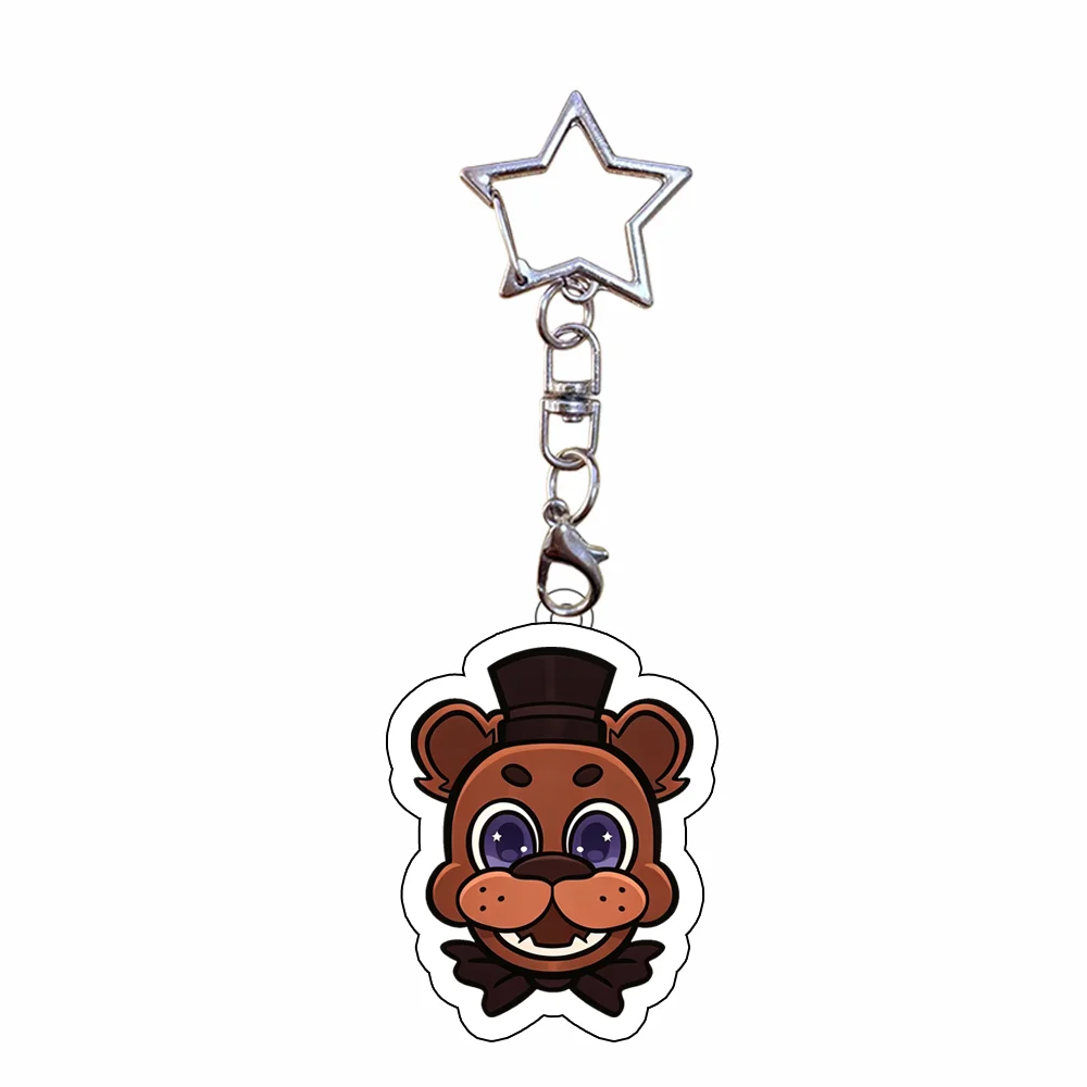FNAF Game Character Acrylic Keychain Ornament - Fan Gift Backpack Pendant