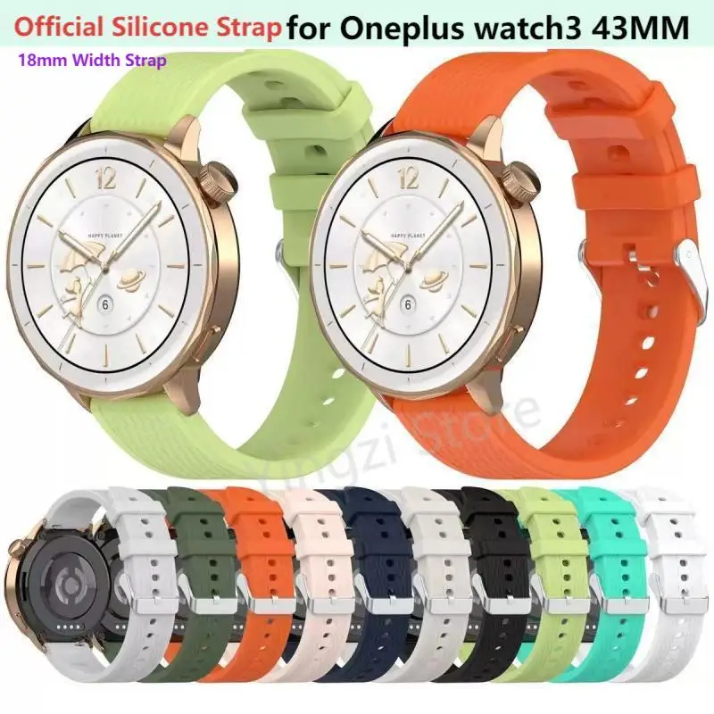 Silicone Strap Replacement Band – Soft Bracelet Accessories
