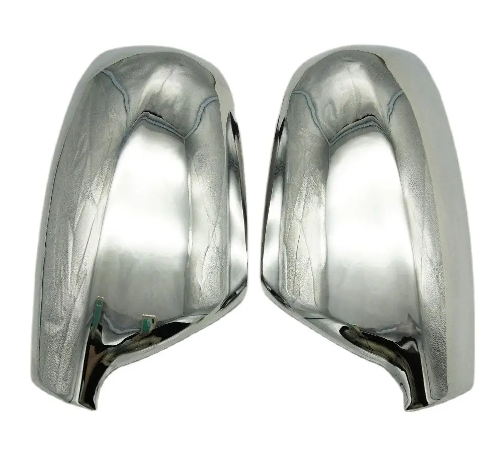 Door Side Wing Rearview Mirror Case Side Mirror Chrome Cover For Peugeot 307 CC SW 407 2004-2012 Accessories 2pcs Car Styling