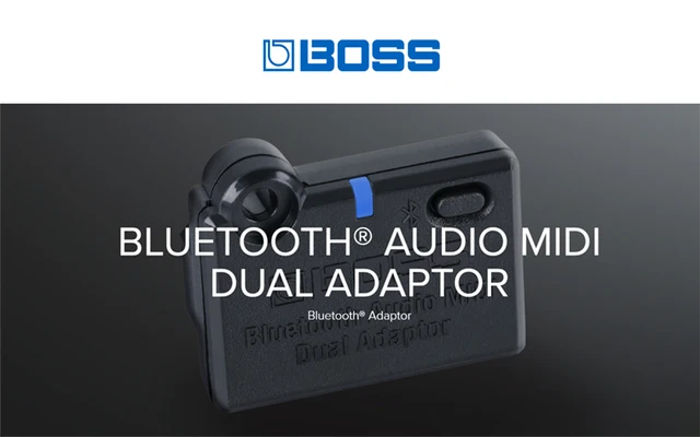 Adaptador de Audio Boss Bt-Dual Bluetooth Audio Midi - Multison