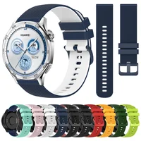 22mm 20mm Strap For HUAWEI WATCH GT 5 Pro 46mm Band GT5 GT 4 3 42mm HONOR Magic Watch 4 GS Pro ES Replacement Silicone Bracelet