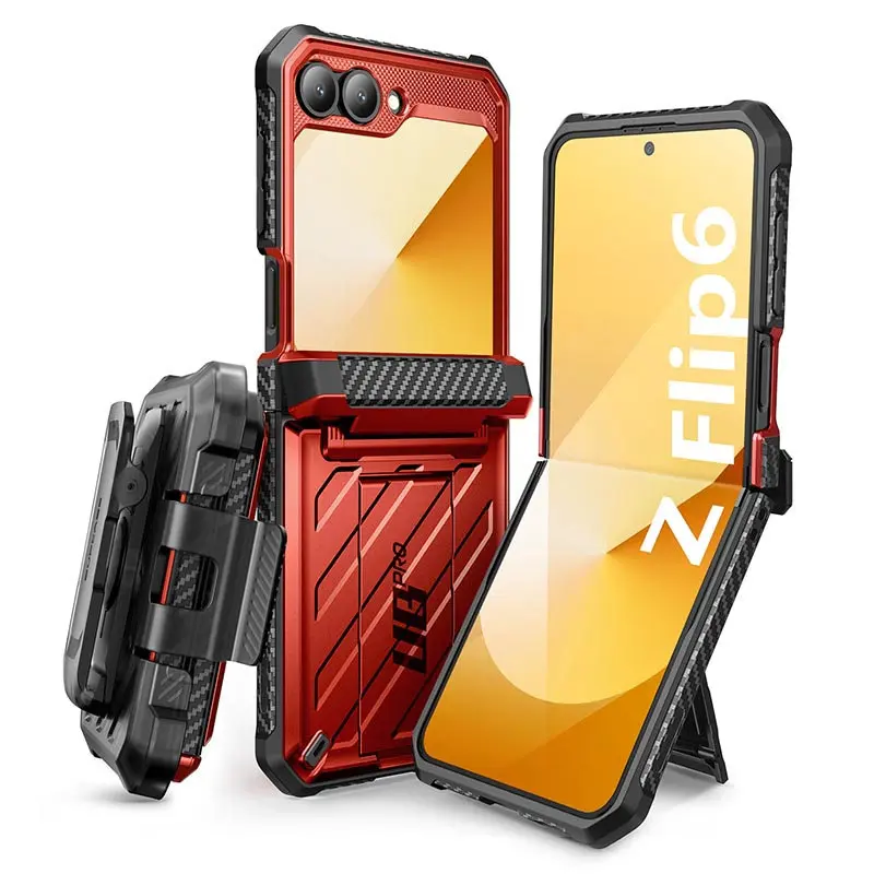 Ultimate Rugged Protective Case with Holster & Kickstand - Enhanced Hinge Protection by SUPCASE