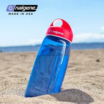 Nalgene 누출 방지 휴대용 물병, 대용량, 스포츠, 야외, 하이킹, 여행, 음료수 병, 900ml