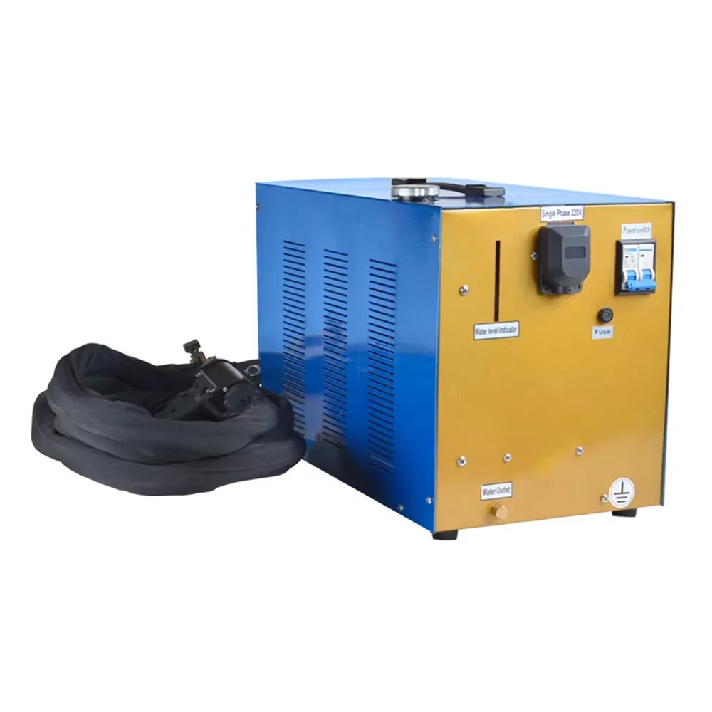 15KW Handheld High Frequency Heater Circulating Water-cooled Copper Pipe Welding Machine Air Condition Tube Brazing Machine 3