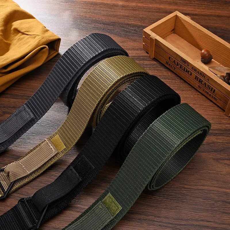Men's Belt Outdoor Multi Function Belt High Quality Canvas For Nylon Male Luxury Belts Women's Sports Jeans Belt Neutral Belts