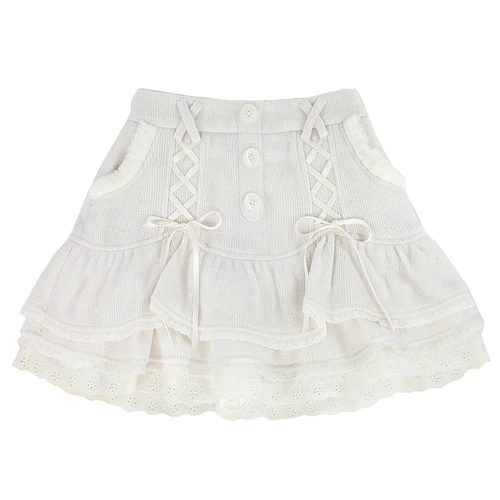 Only White Skirt