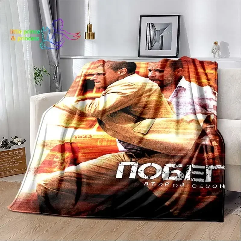 Prison Break TV Show Blanket Lightweight Comfortable Soft Breathable Ultra Warm Blanket Bedding Travel Bedding 3
