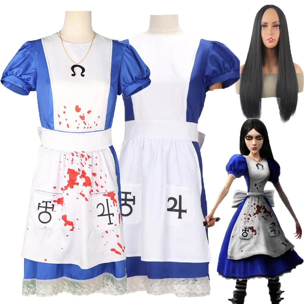 Alice Madness Returns Alice Liddell Victorian Dress Cosplay Costume