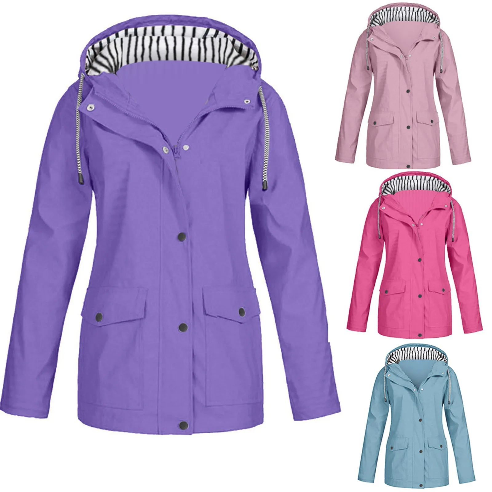 Рисунок 6 - Женский Длинный плащ с капюшоном